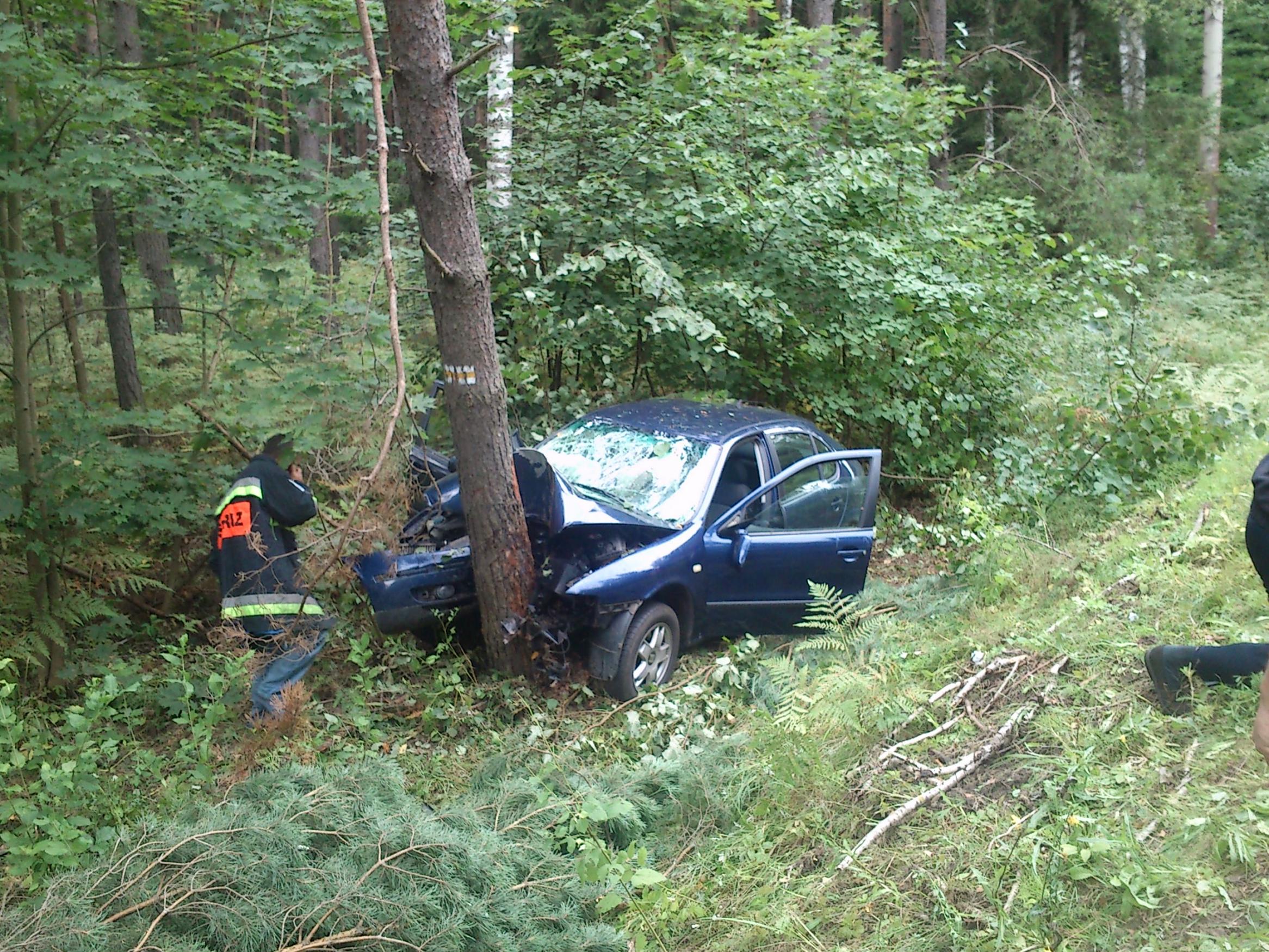 Zdjęcie do wiadomości Wypadek na trasie 645