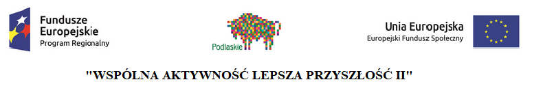 Zdjęcie do wiadomości Zapraszamy do udziału w projekcie "Wspólna aktywność lepsza przyszłość II"