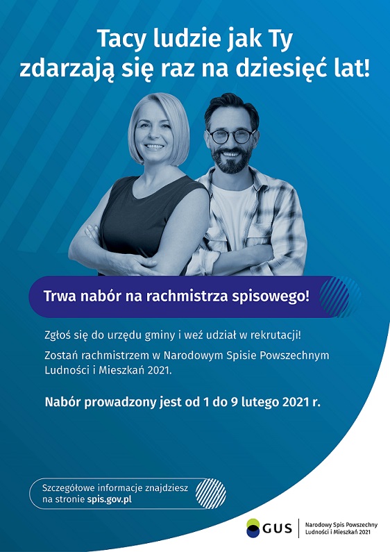 Zdjęcie do wiadomości Nabór kandydatów na rachmistrzów został przedłużony