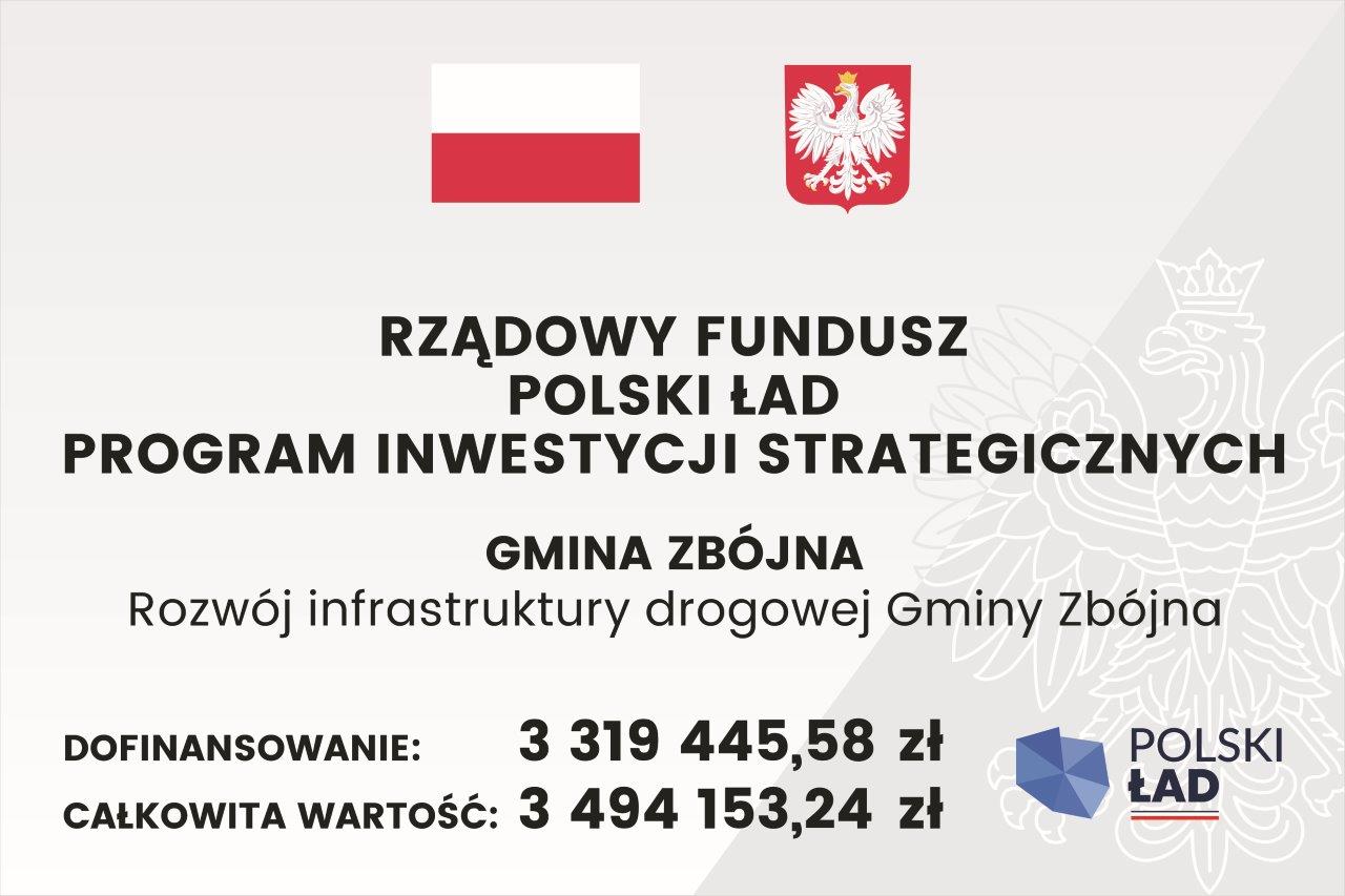 Zdjęcie do wiadomości Rozwój Infrastruktury drogowej Gminy Zbójna