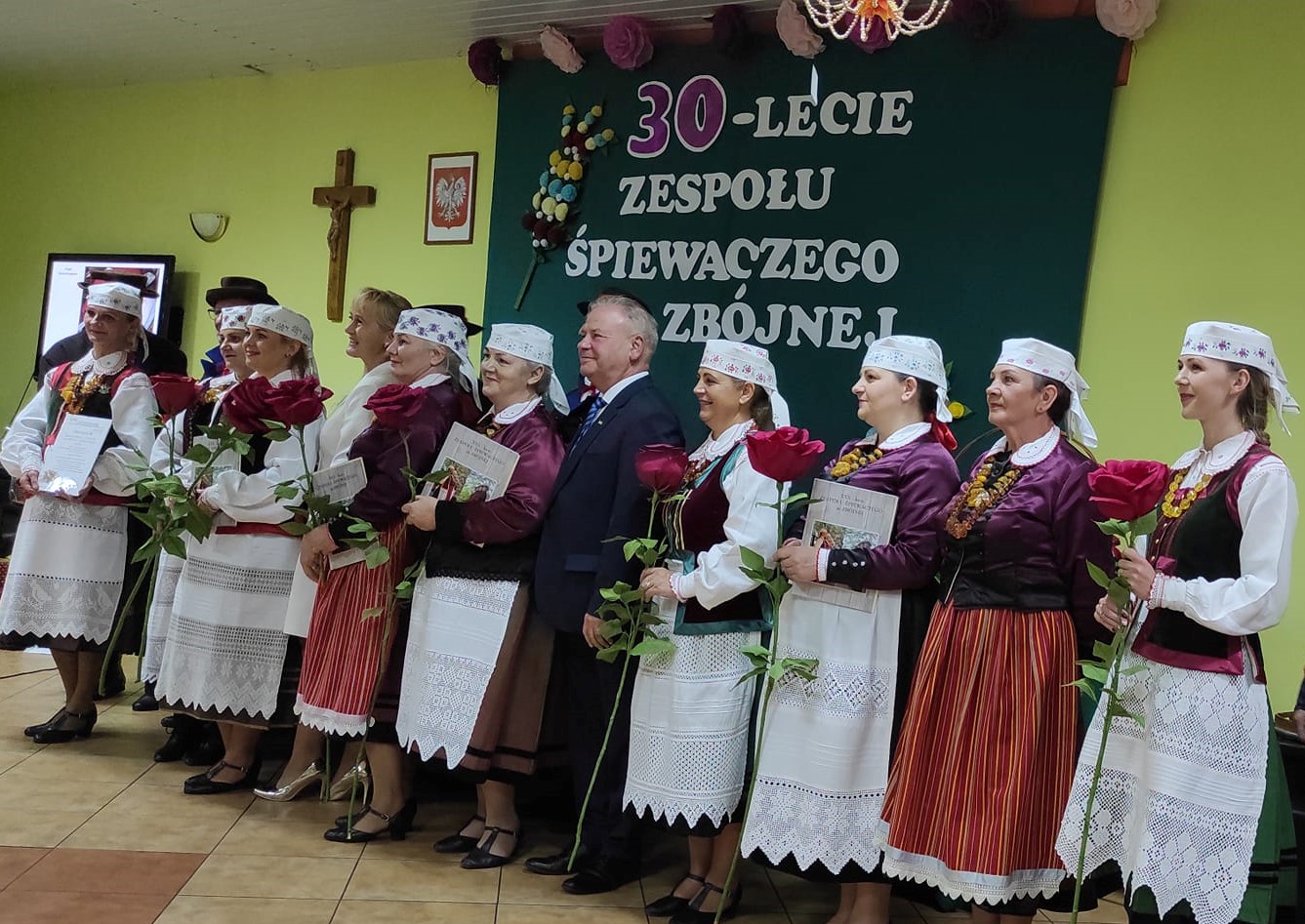 Zdjęcie do wiadomości Jubileusz Kurpiowskiego Zespołu Śpiewaczego ze Zbójnej