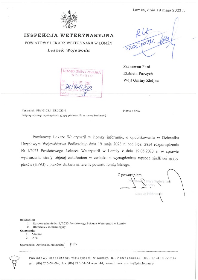 Zdjęcie do wiadomości Ptasia grypa  atakuje