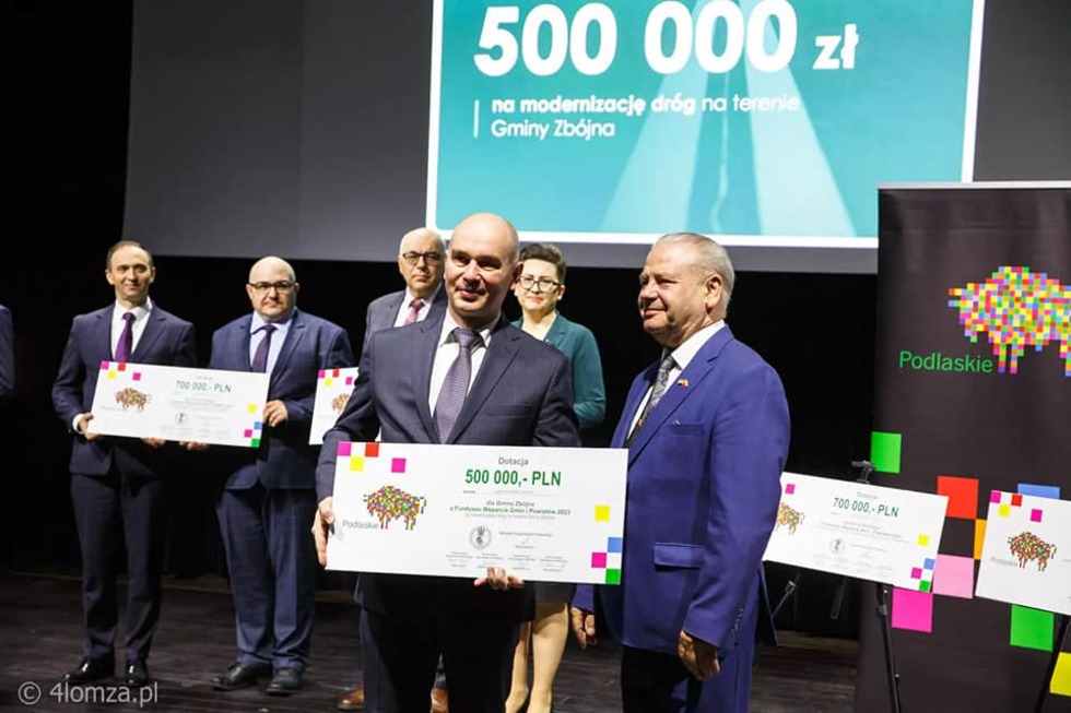 Zdjęcie do wiadomości Dotacja dla Gminy Zbójna z Funduszu Wsparcia Gmin i Powiatów 2023