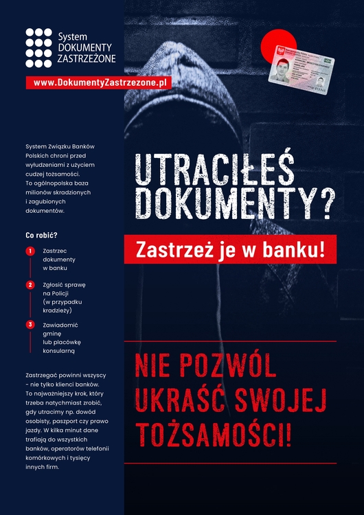 Zdjęcie do wiadomości Kampania Informacyjna Systemu DOKUMENTY ZASTRZEŻONE