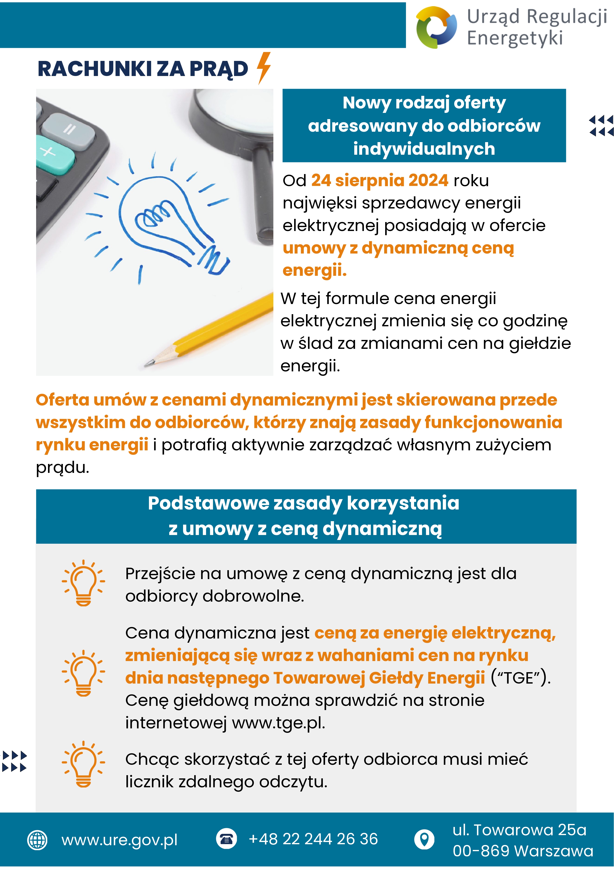 Zdjęcie do wiadomości Nowy Rodzaj Oferty dla Odbiorców Indywidualnych w Zakresie Energii Elektrycznej