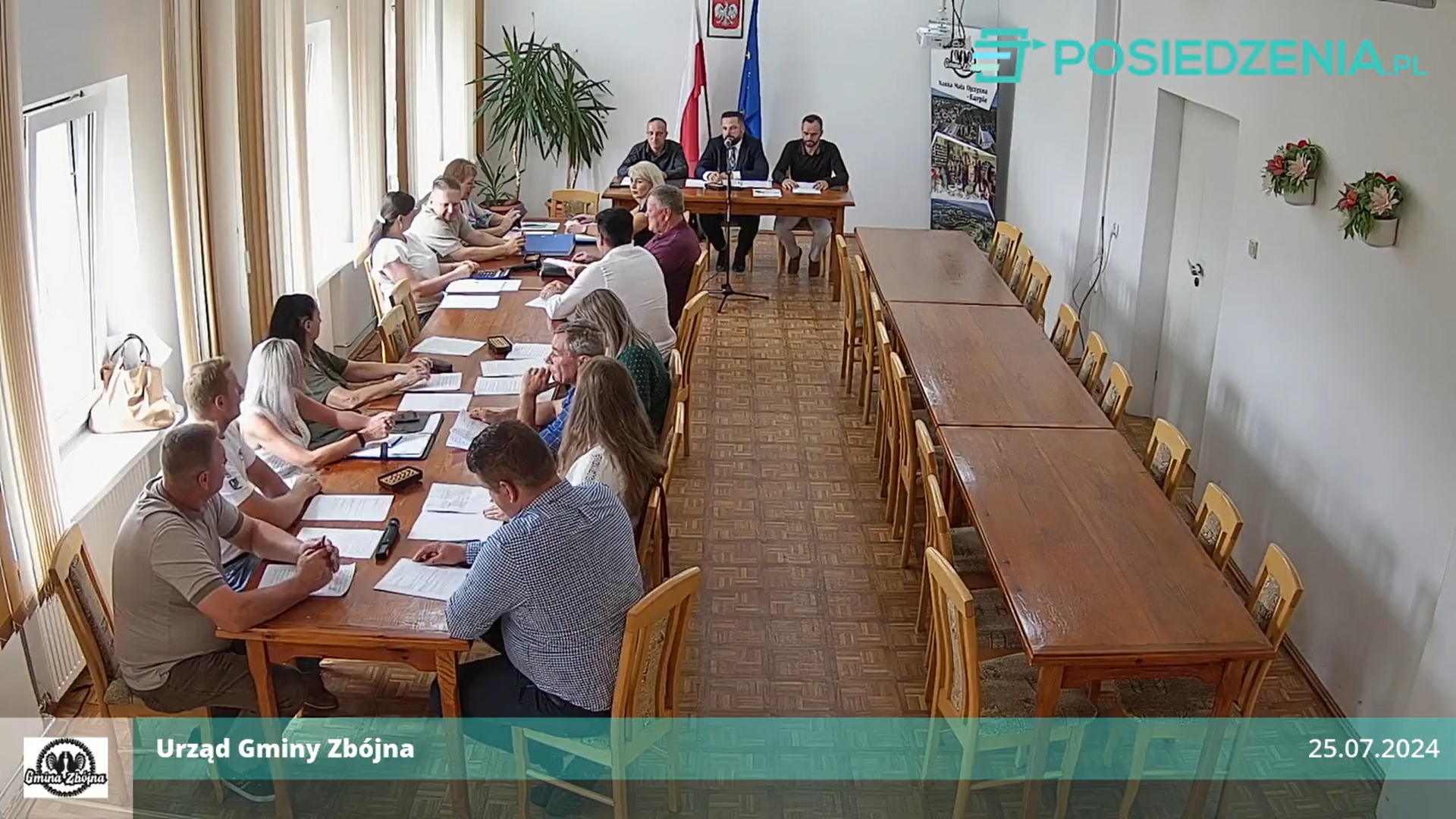 Zdjęcie do wiadomości III Nadzwyczajna Sesja Rady Gminy Zbójna 25 lipca godz.12:00