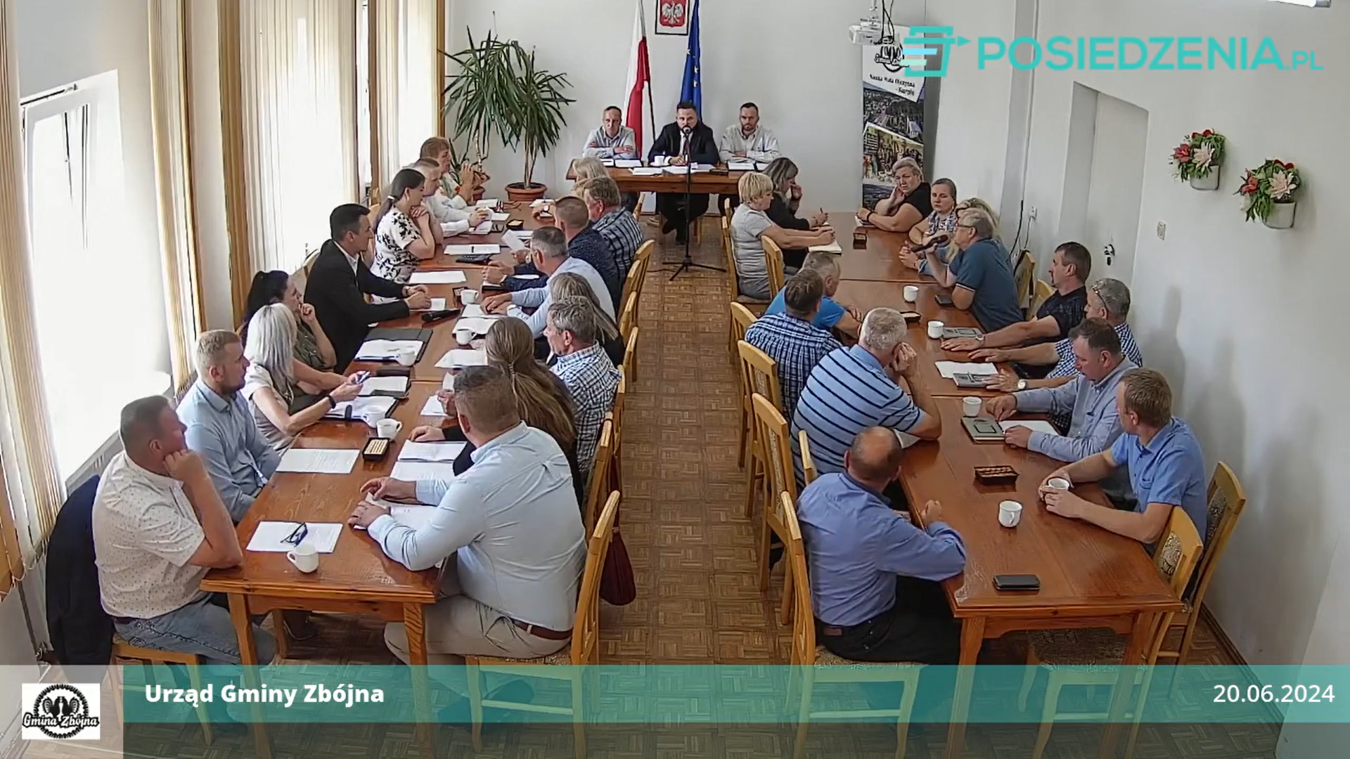 Zdjęcie do wiadomości II Sesja Rady Gminy Zbójna 20 czerwca godz.10:00