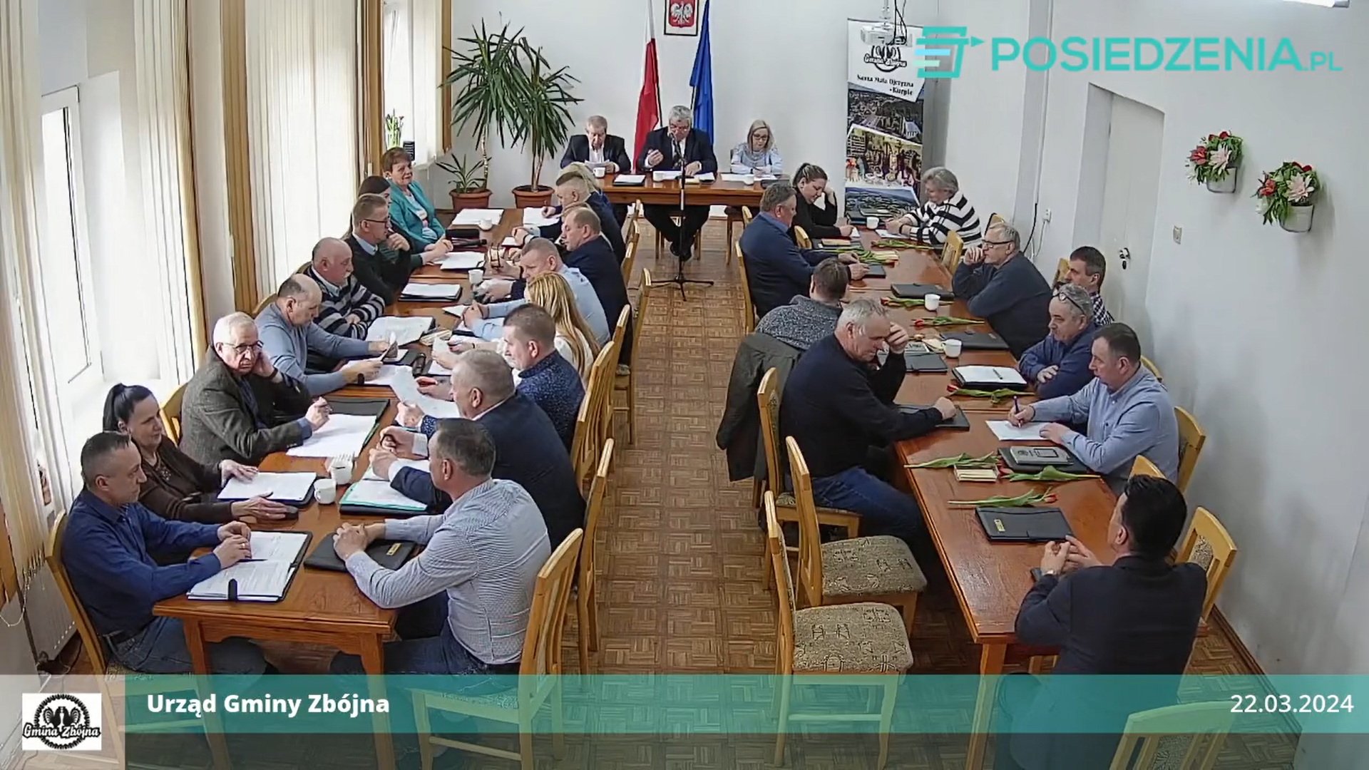 Zdjęcie do wiadomości XXXIX Sesja Rady Gminy Zbójna 22 marca godz.10:00